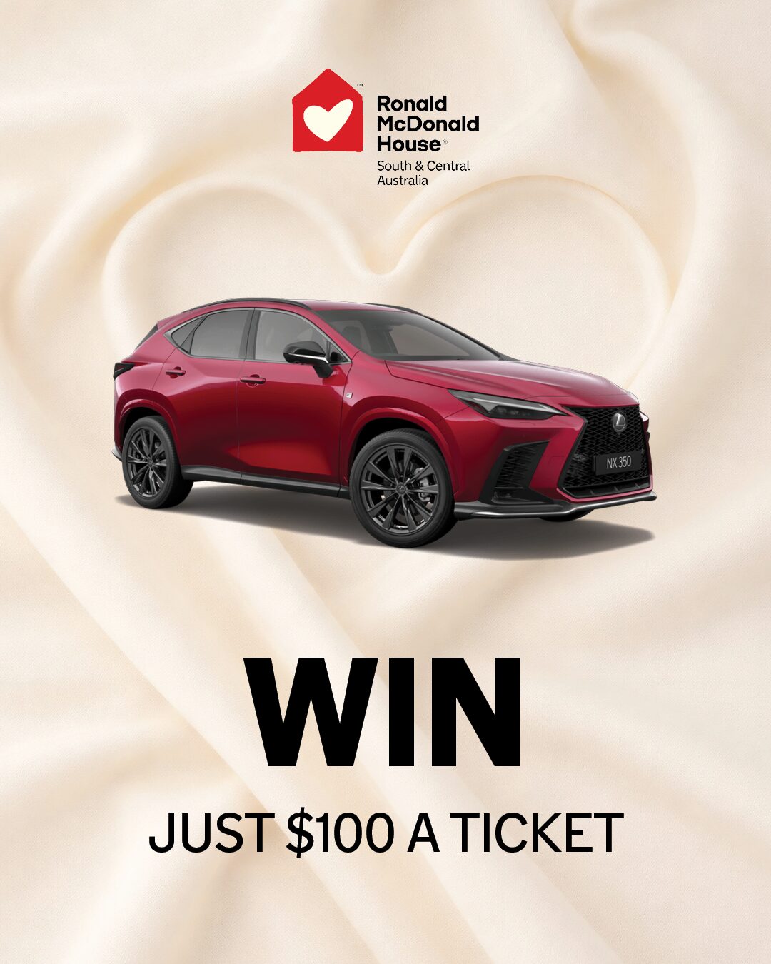Ronald-McDonald-House-South-Australia-Lexus-Car-Raffle